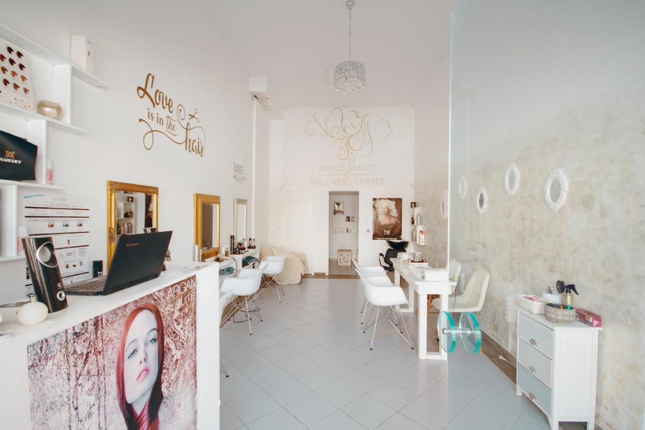 Olive Grove Aparthotel Kavos Bagian luar foto